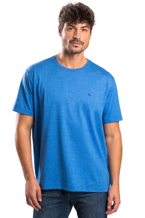 T-Shirt Básica Comfort Fit Azul Royal