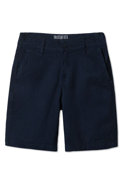 Bermuda Chino Infantil Azul Marinho