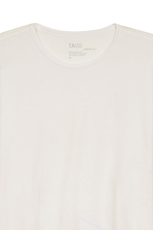 T-Shirt Básica Comfort Off White