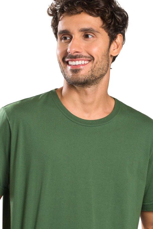 T-Shirt Básica Comfort Verde