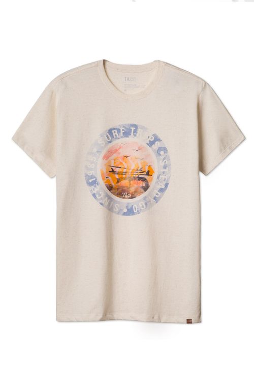 T-Shirt Estampada Surf Cru