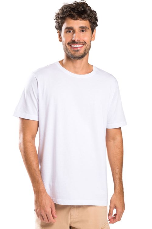 T-Shirt Básica Premium Pima Branca