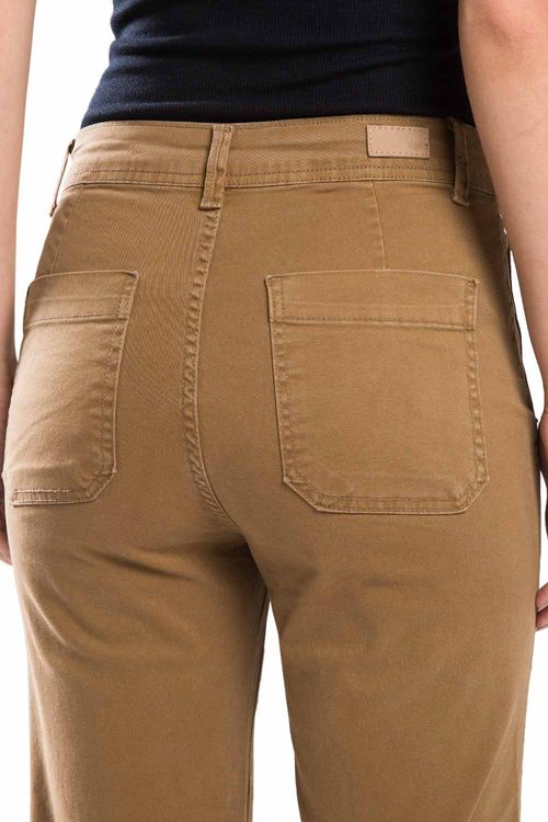 Calça Color Flex Khaki