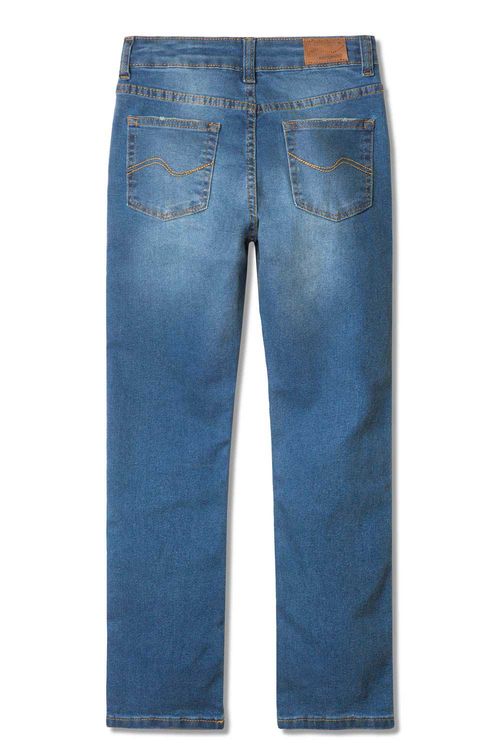 Calça Jeans Infantil Straight Stone