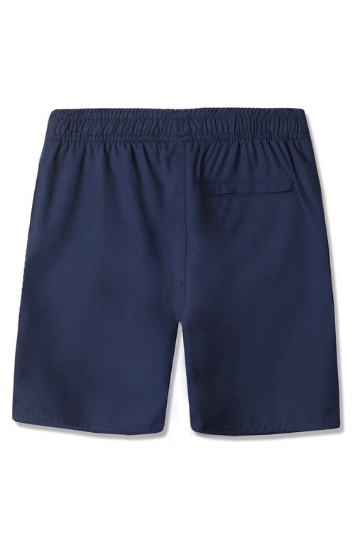 Short Infantil Liso Azul Marinho