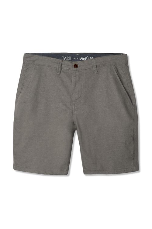 Bermuda Chino Flex Cinza