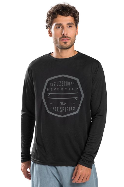 T-Shirt Uv Preta