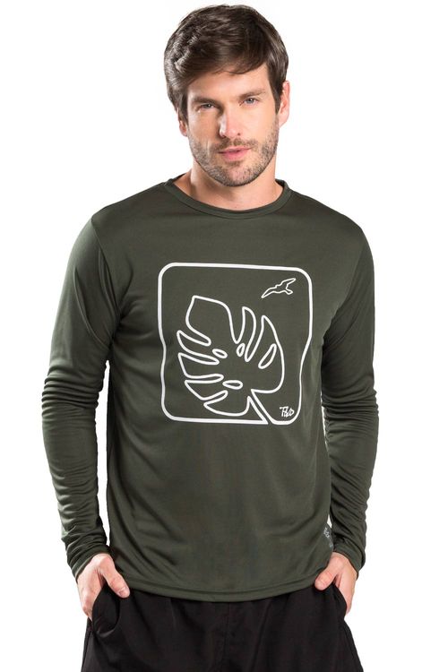 T-Shirt Uv Verde Militar