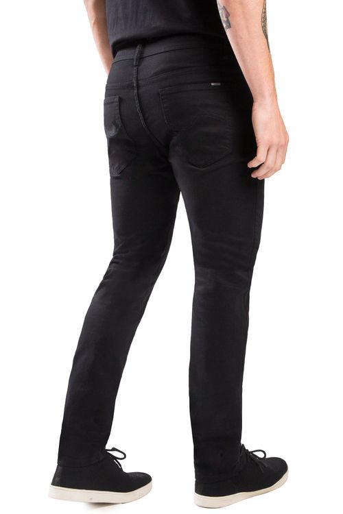 Calça Color Premium Flex Skinny Black