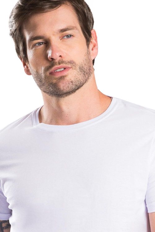 T-Shirt Básica Comfort Branca