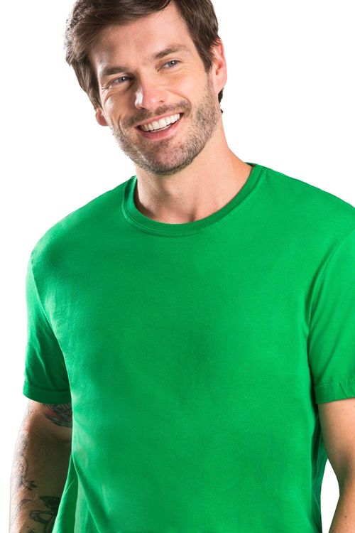 T-Shirt Básica Comfort Verde Bandeira