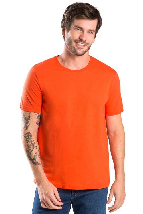 T-Shirt Básica New Comfort Laranja