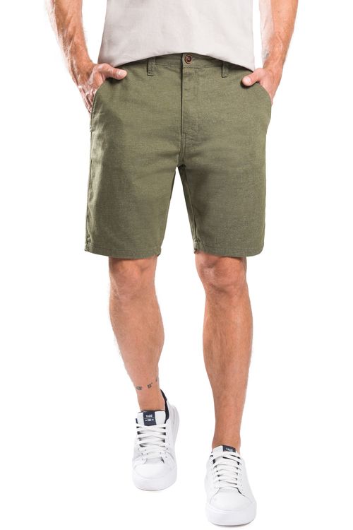 Bermuda Chino Flex Verde