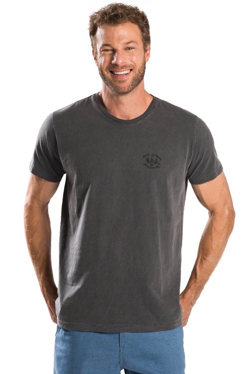 T-Shirt Estampada Estonada Speed Grafite
