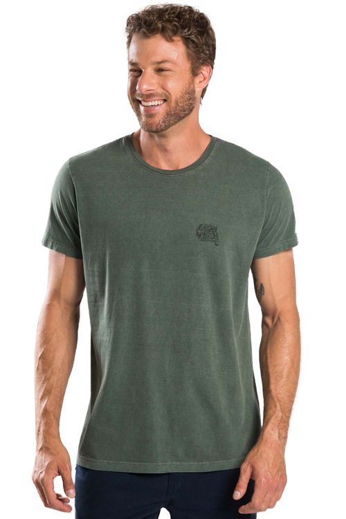 T-Shirt Estonada Verde Militar