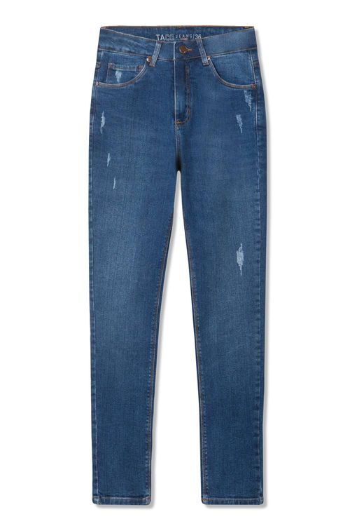 Calça Jeans Skinny Destroyer