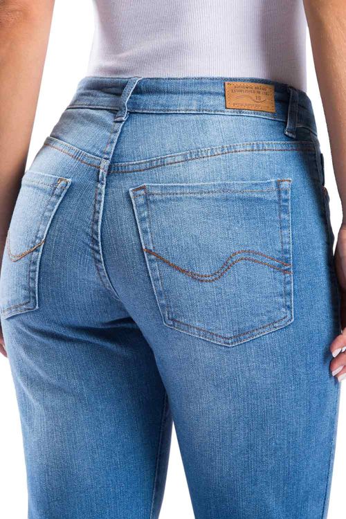 Calça Jeans Straight Flex Destroyer