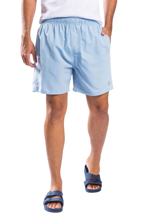 Short Liso Azul Claro