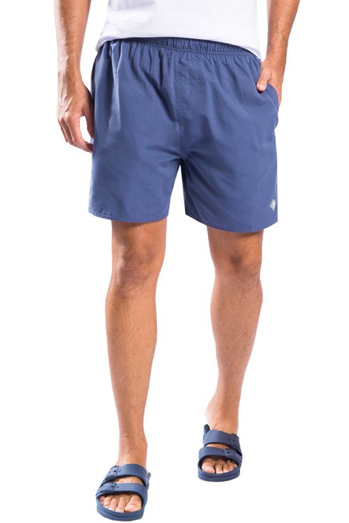 Short Liso Azul Jeans