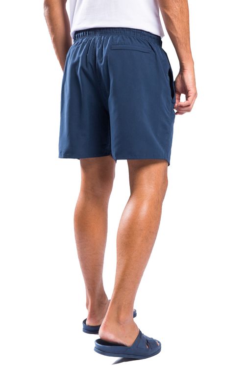 Short Liso Azul Marinho