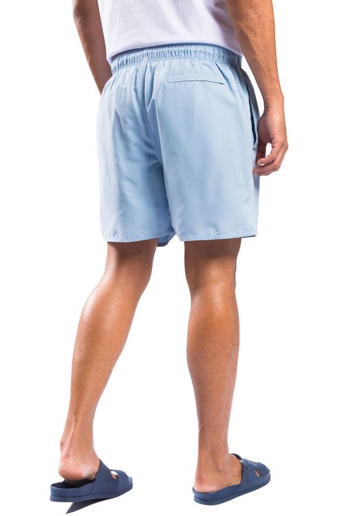 Short Liso Azul Claro