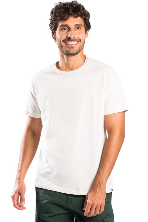 T-Shirt Básica Comfort Off White