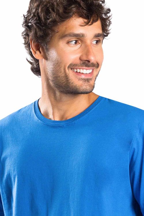 T-Shirt Básica Comfort Azul