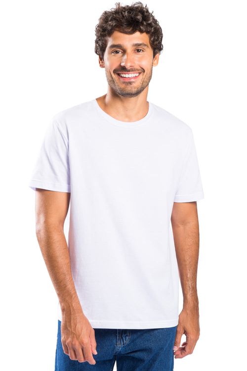 T-Shirt Básica Comfort Branca