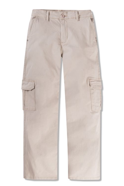 Calça Color Cargo Flex Chino