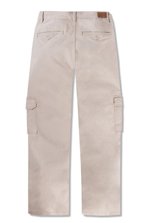 Calça Color Cargo Flex Chino