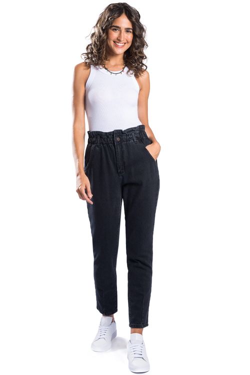 Calça Jeans Baggy Black