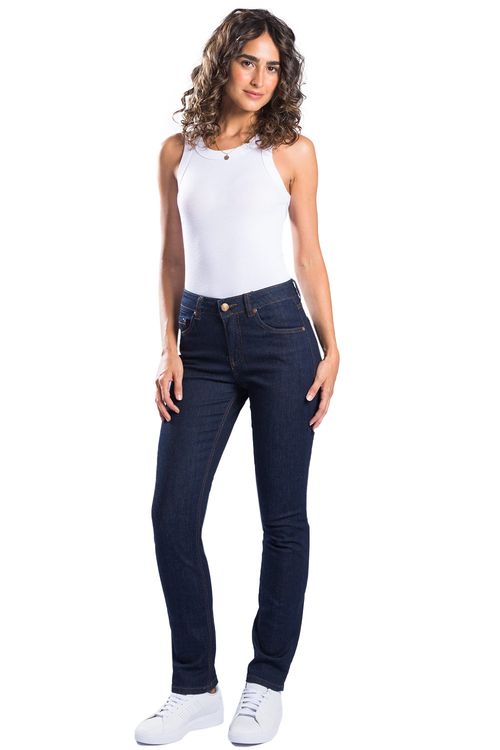 Calça Jeans Straight Stone