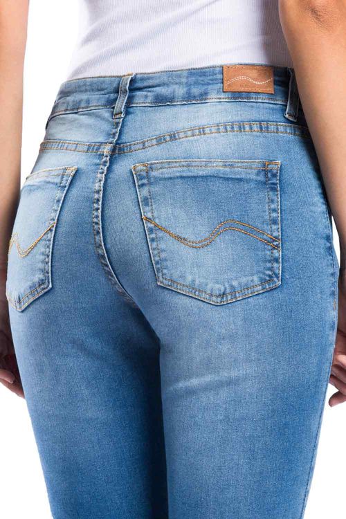 Calça Jeans Skinny Super Comfort Destroyer
