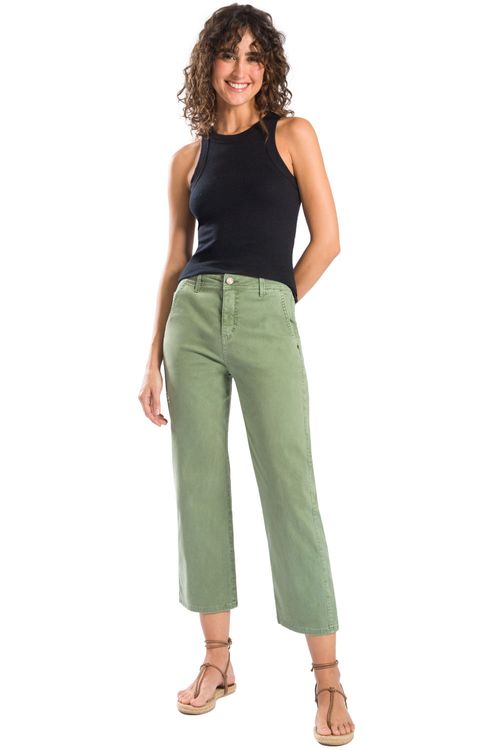 Calça Color Flex Verde