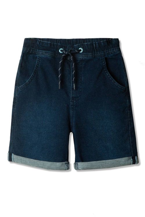 Bermuda Infantil Jeans Stone