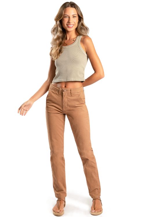 Calça Chino Khaki