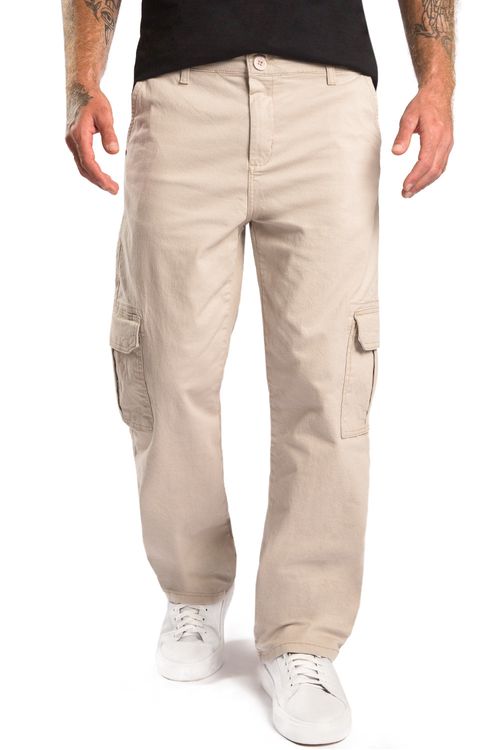 Calça Color Cargo Flex Chino