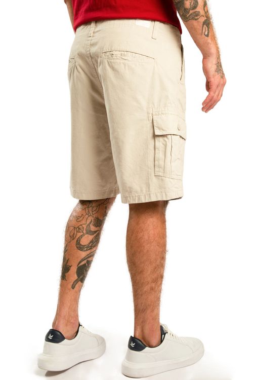 Bermuda Cargo De Algodão Chino