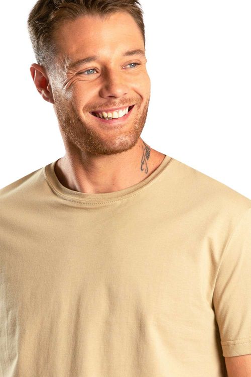 T-Shirt Básica Comfort Khaki