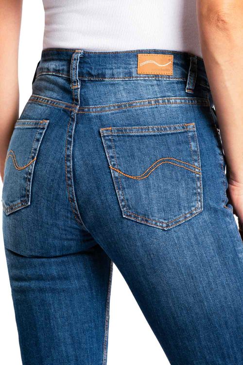 Calça Jeans Straight Destroyer