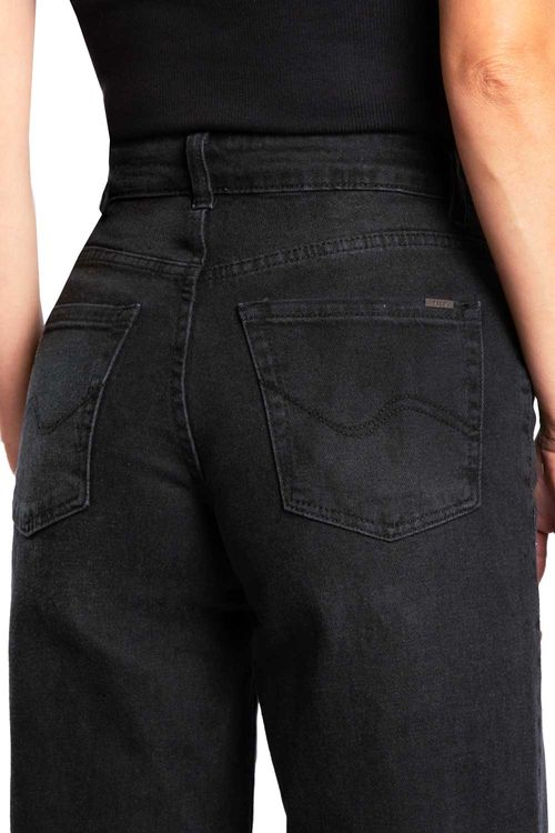 Calça Jeans Wide Leg Black
