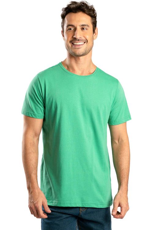 T-Shirt Básica Color New Fit Verde