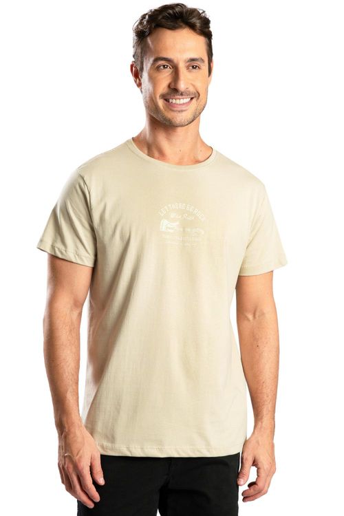 T-Shirt Estampada Wild Riffs Khaki
