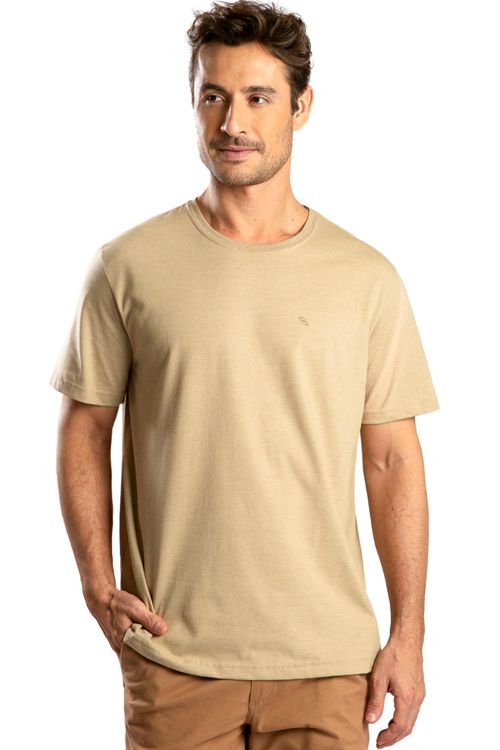 T-Shirt Básica Comfort Fit Khaki
