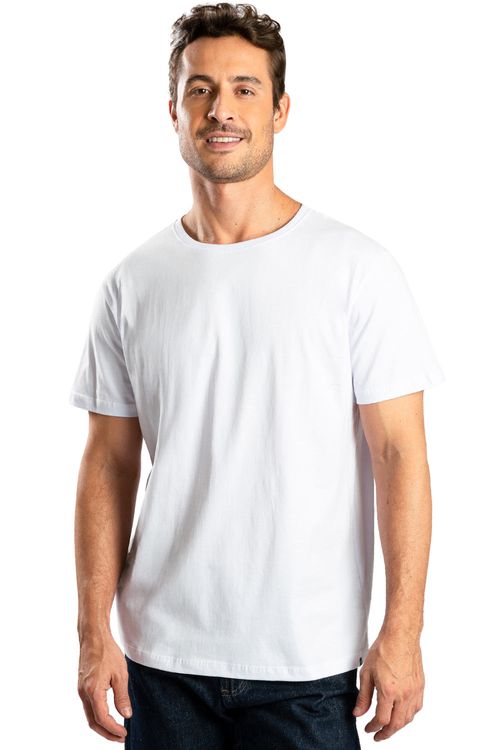 T-Shirt Básica Comfort Branco