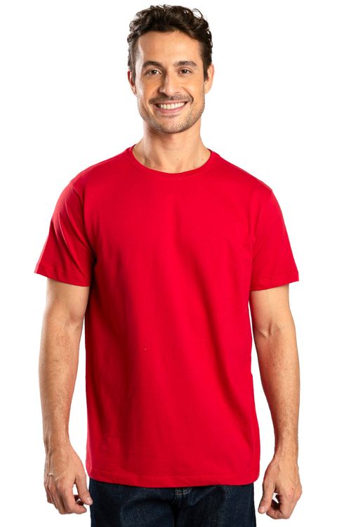 T-Shirt Básica Fit Vermelho