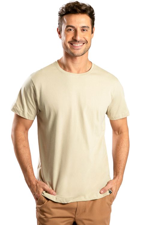 T-Shirt Básica Comfort Khaki