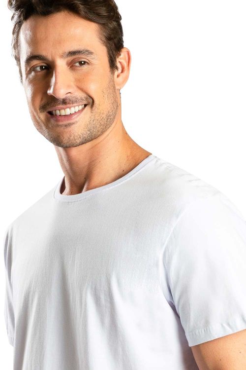 T-Shirt Básica Comfort Branco