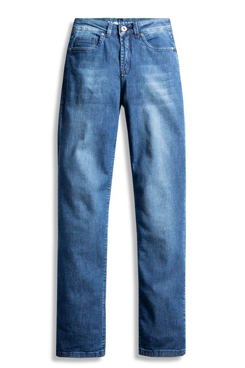 Calça Jeans Straight Destroyer