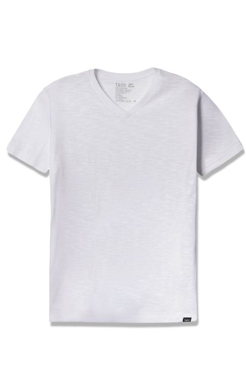T-Shirt Gola v Básica Premium Branca